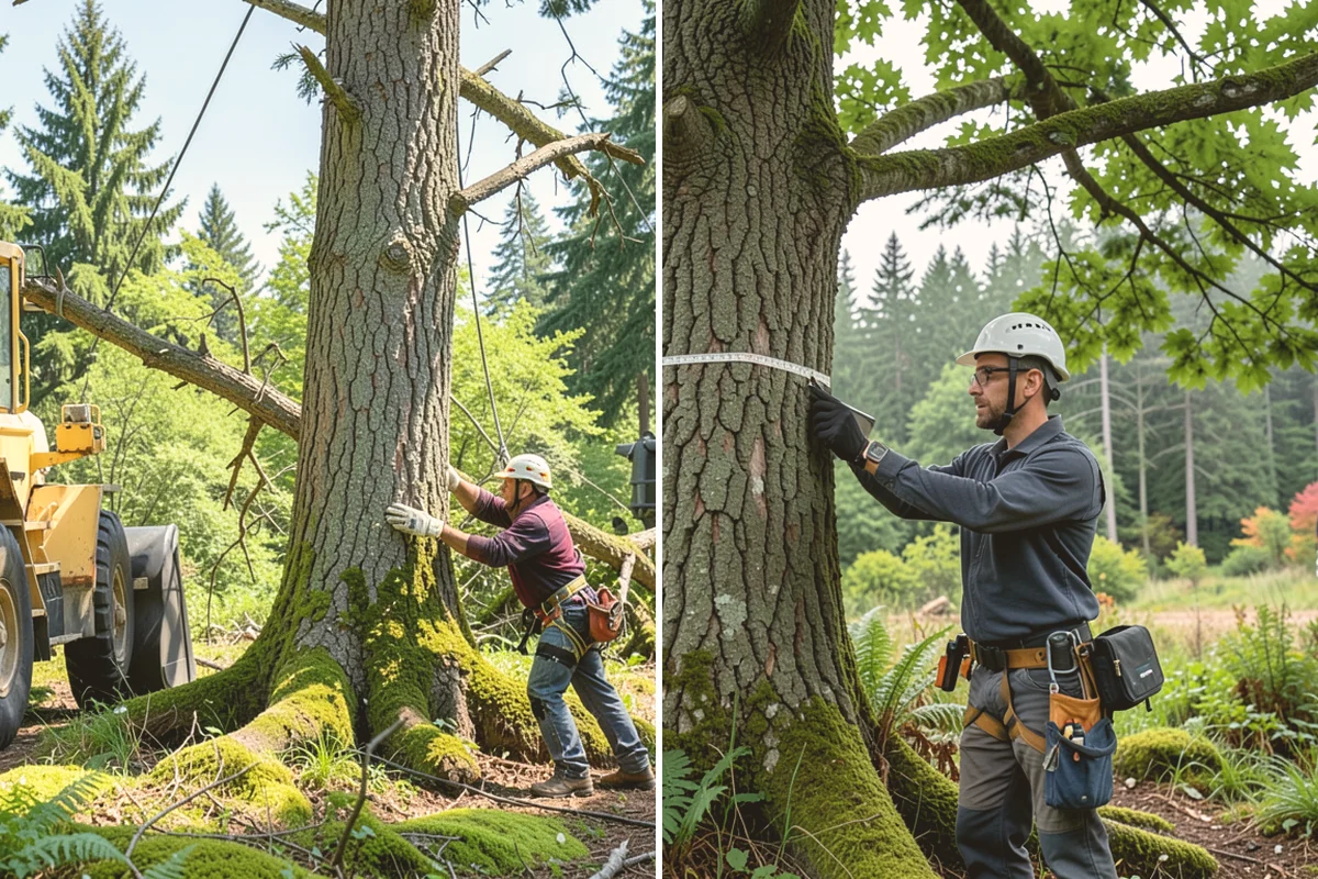Reforestation planting in Orting, Pierce County, WA - Assess site conditions and select suitable species