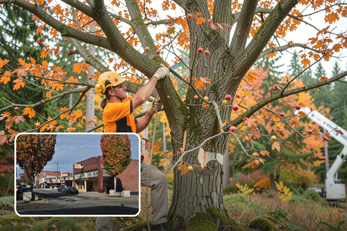 Reforestation planting in Puyallup, Pierce County, WA - Restores and expands tree cover