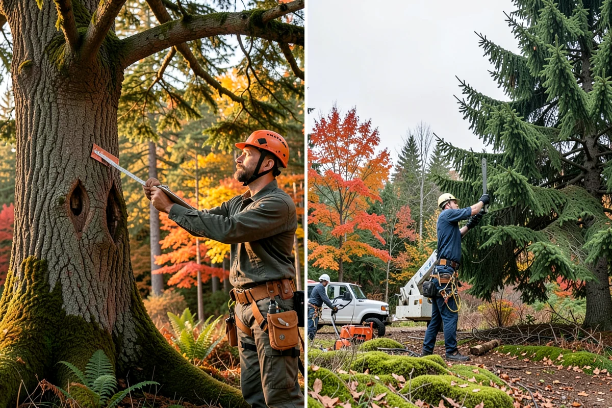 Reforestation planting in Puyallup, Pierce County, WA - Assess site conditions and select suitable species