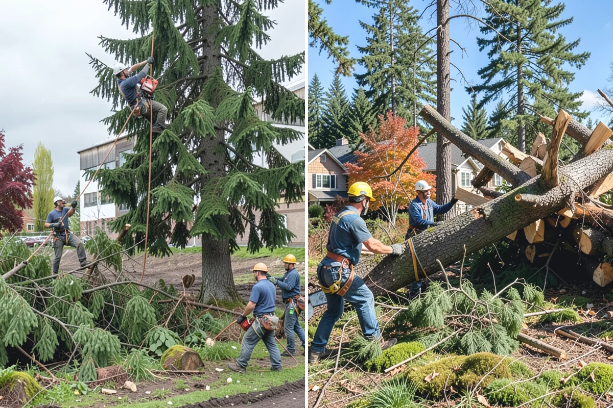 Reforestation planting in Roy, Pierce County, WA - Assess site conditions and select suitable species