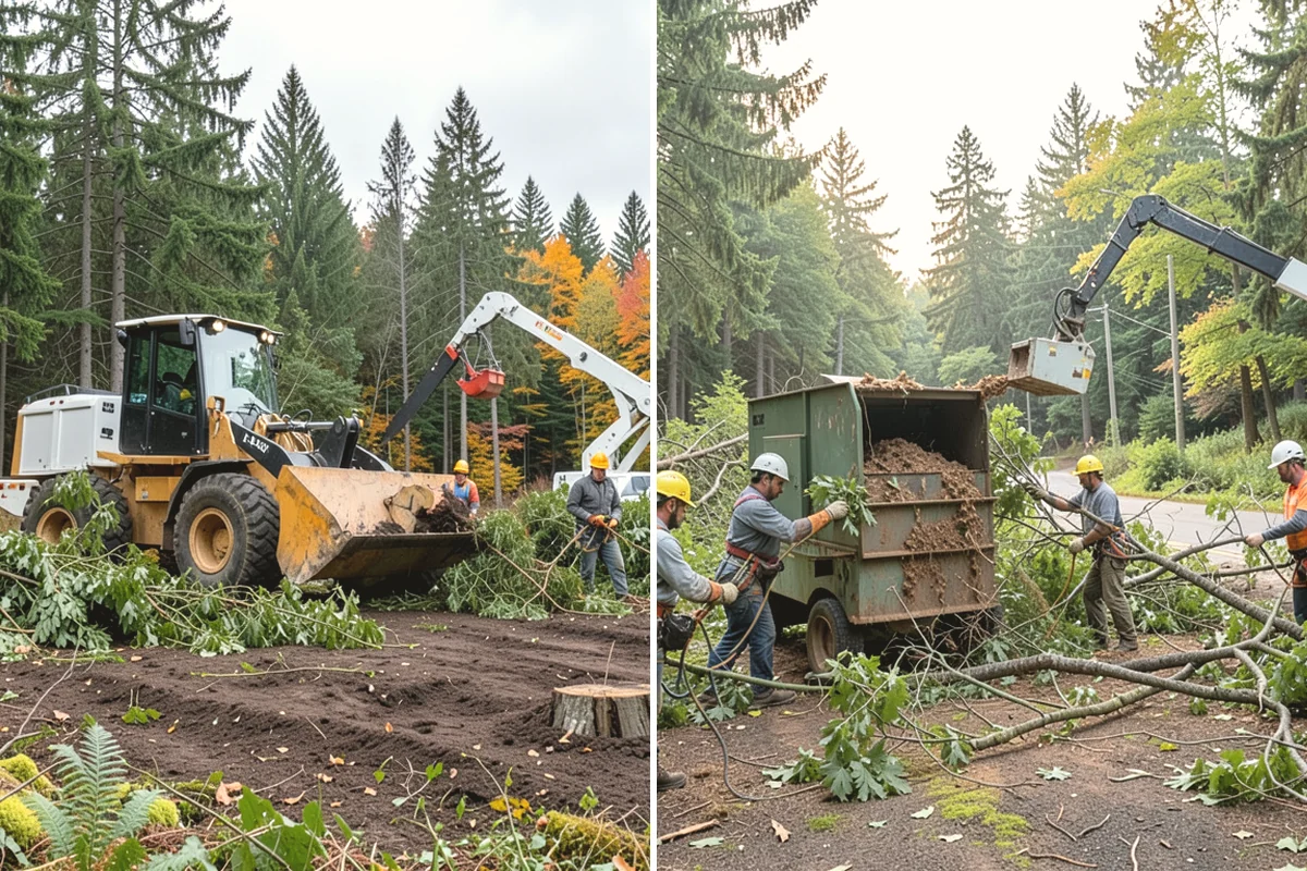 Reforestation planting in Ruston, Pierce County, WA - Assess site conditions and select suitable species