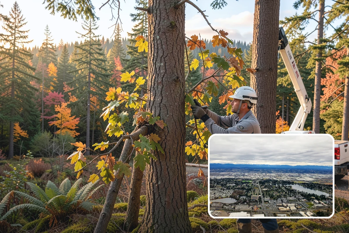 Reforestation planting in SeaTac, King County, WA - Restores and expands tree cover