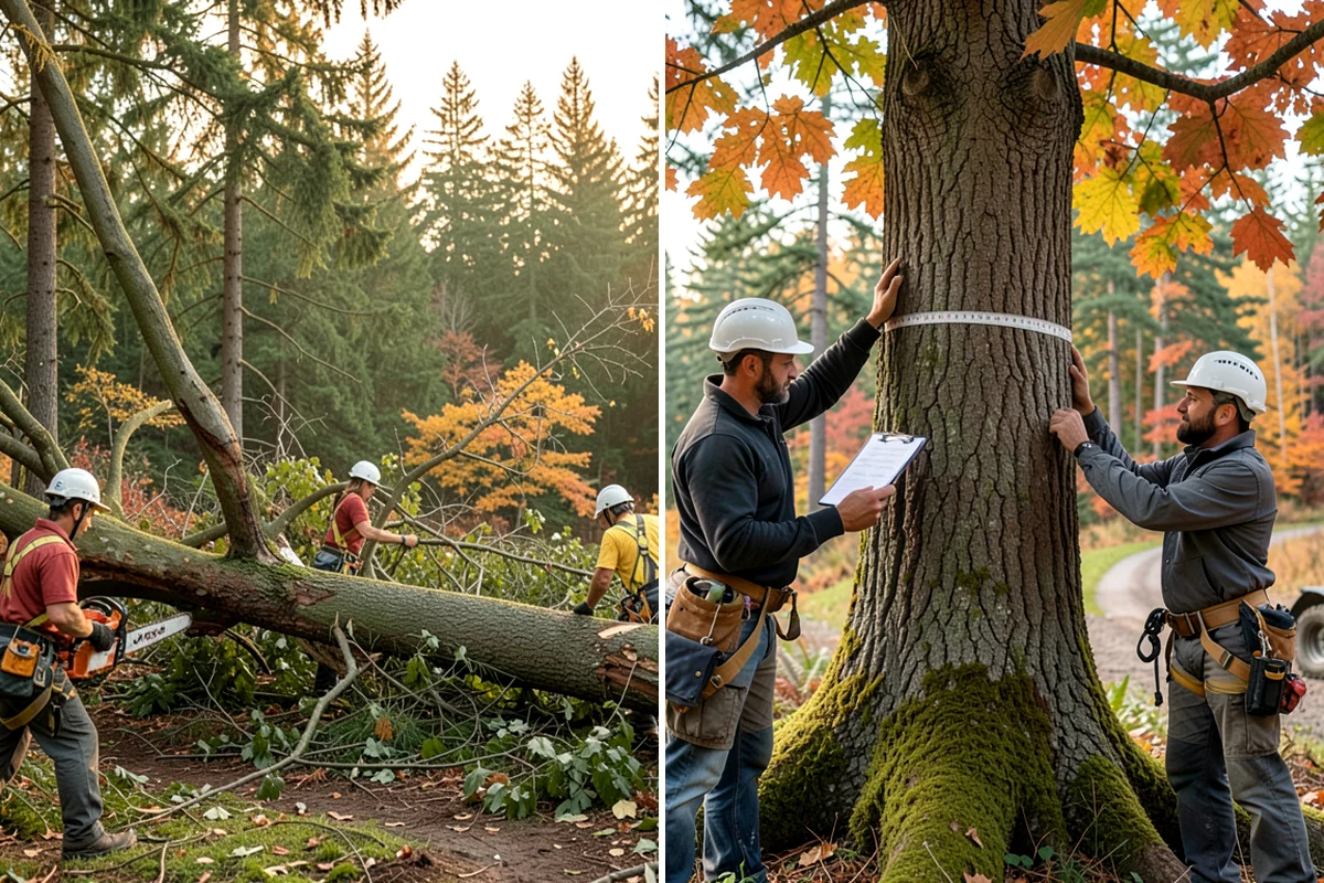 Reforestation planting in Seattle, King County, WA - Assess site conditions and select suitable species