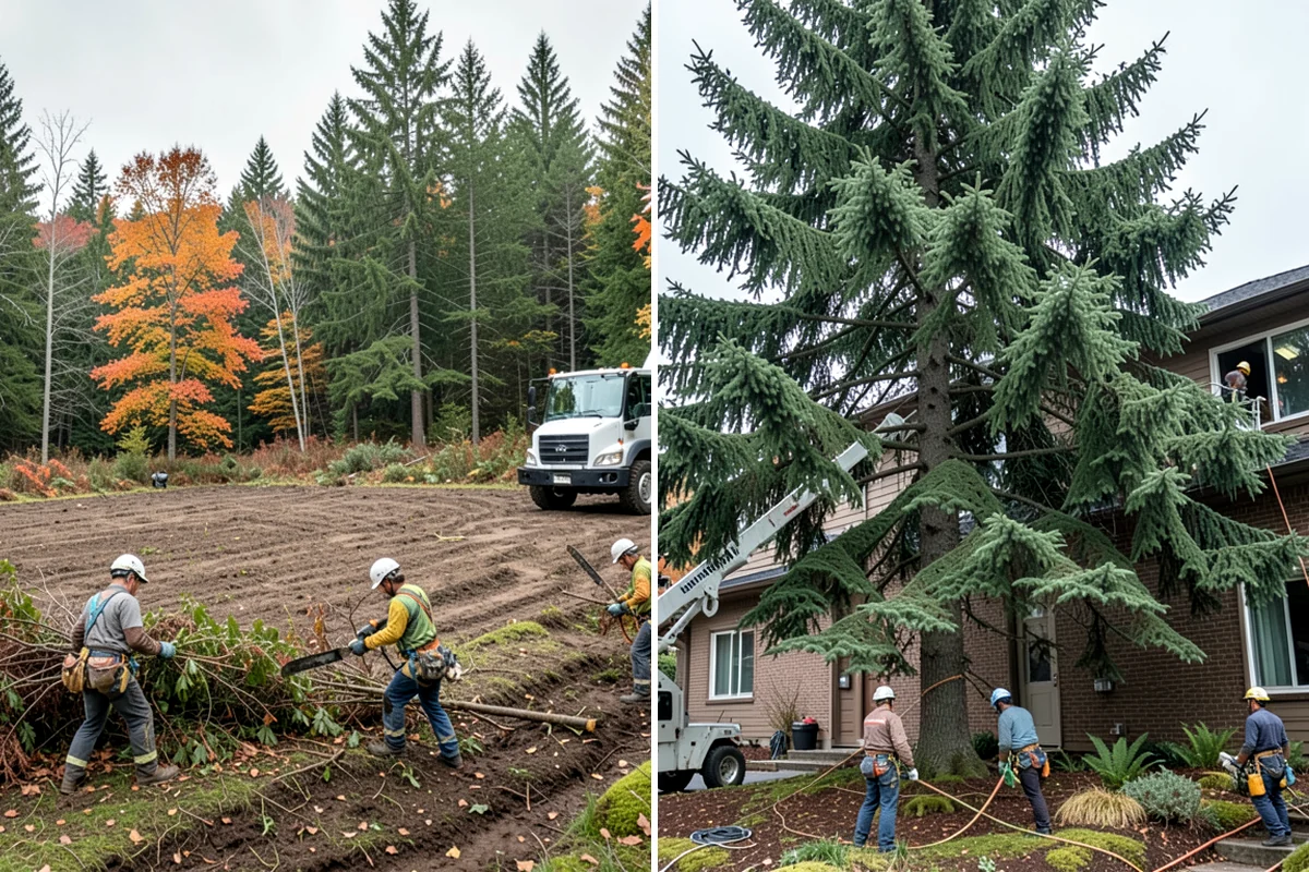 Reforestation planting in Sedro-Woolley, Skagit County, WA - Assess site conditions and select suitable species