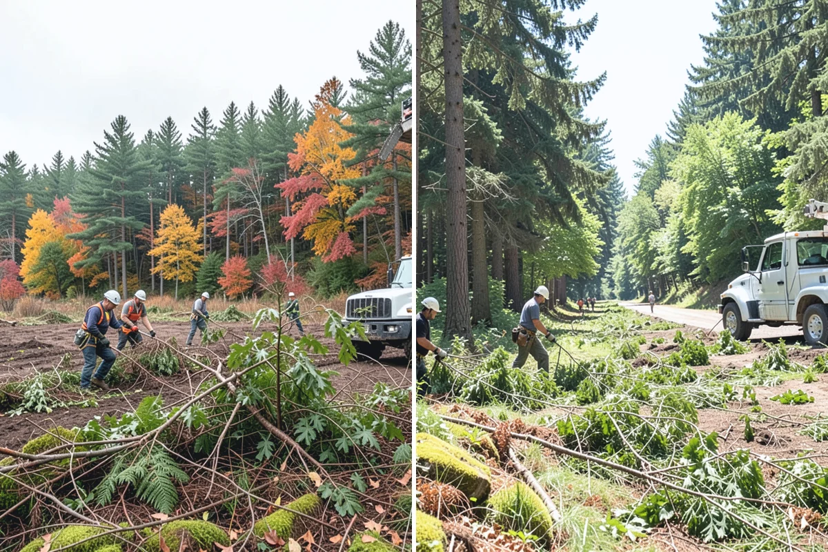 Reforestation planting in Skykomish, King County, WA - Assess site conditions and select suitable species