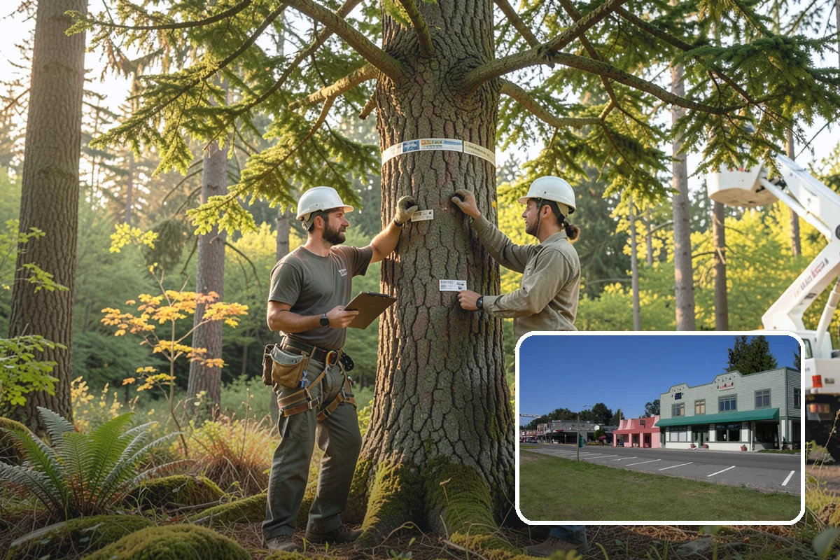 Reforestation planting in Snoqualmie, King County, WA - Restores and expands tree cover