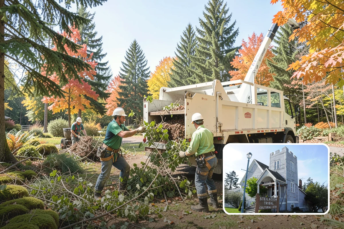 Reforestation planting in Steilacoom, Pierce County, WA - Restores and expands tree cover