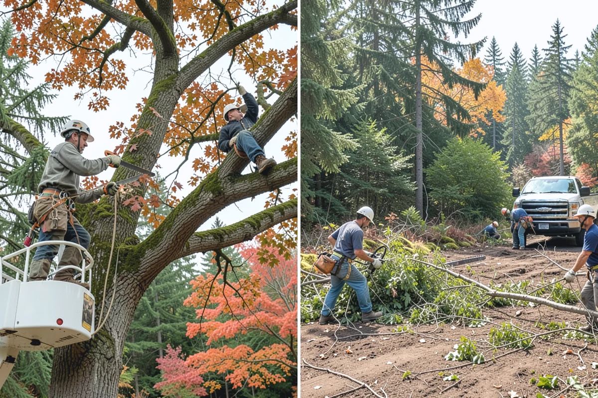Right-of-way clearing in Darrington, Snohomish County, WA - Assess the site and mark features to protect