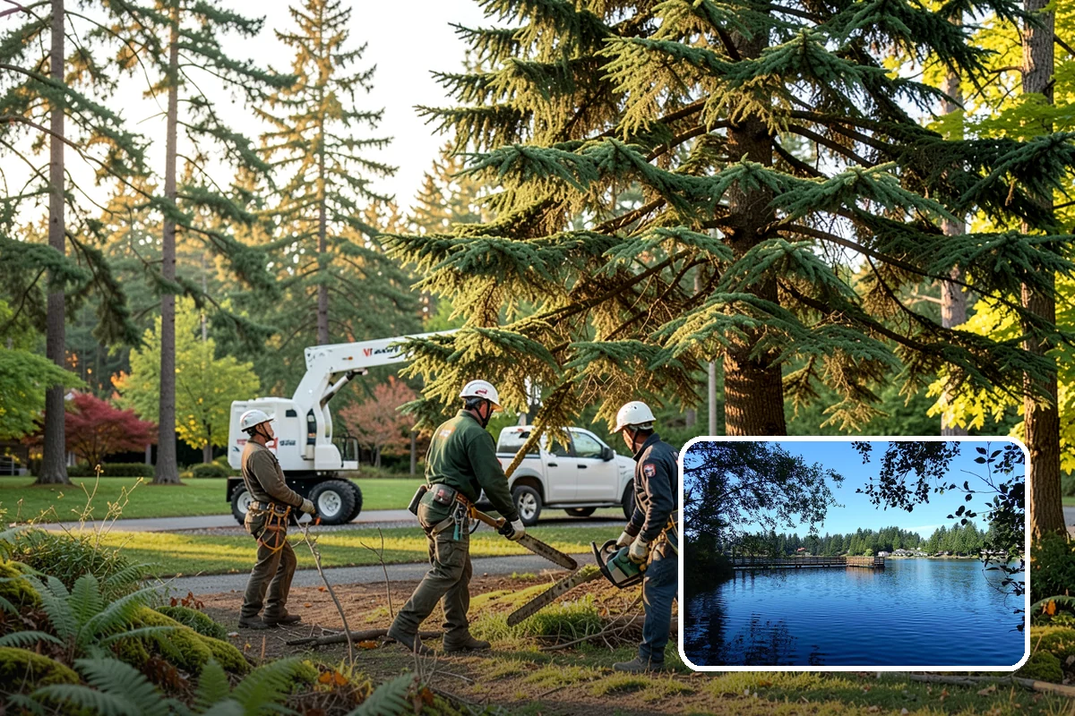 Right-of-way clearing in Federal Way, King County, WA - Improves access and usability of a site