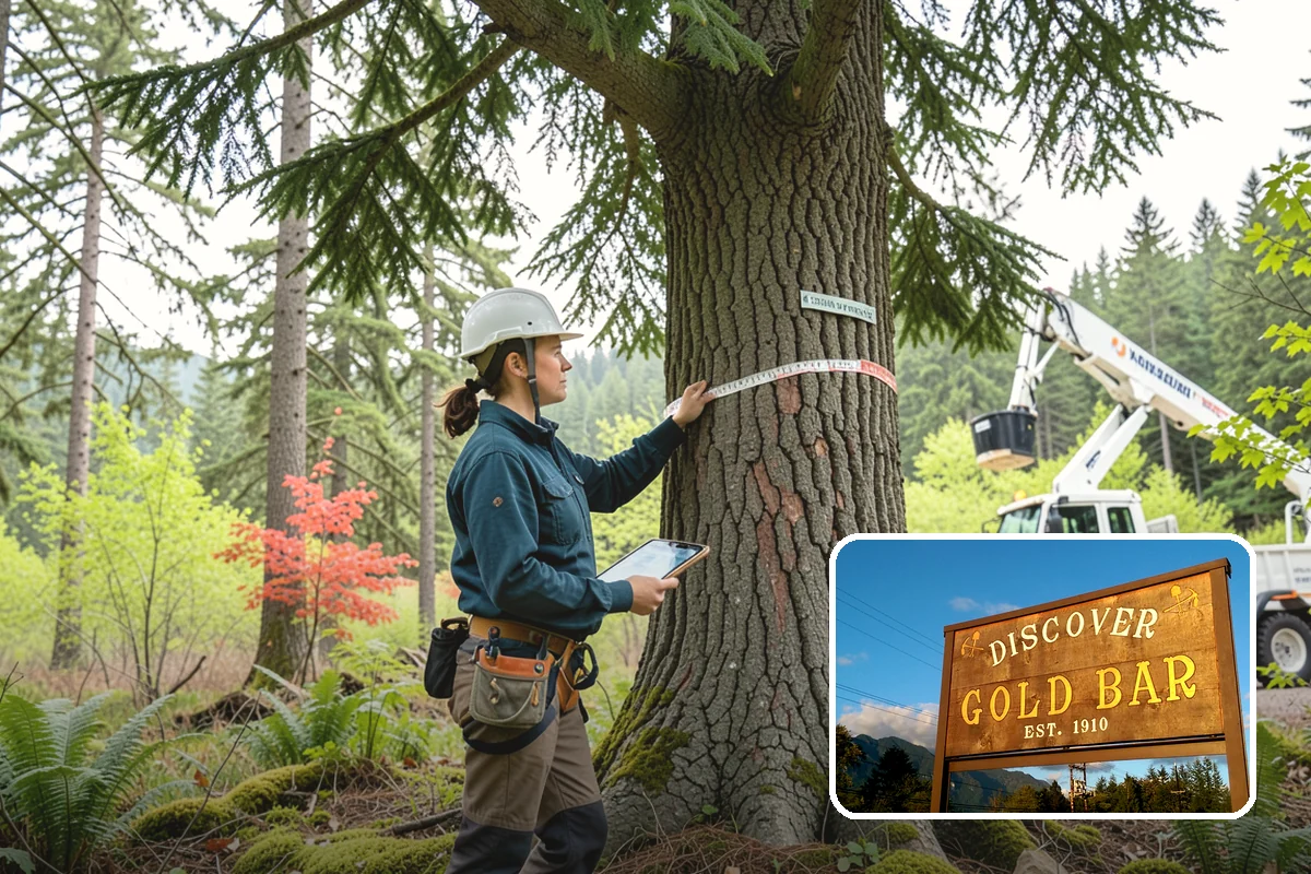 Right-of-way clearing in Gold Bar, Snohomish County, WA - Improves access and usability of a site