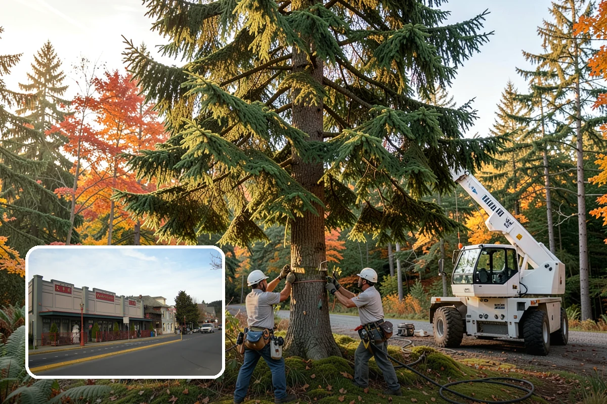 Right-of-way clearing in Issaquah, King County, WA - Improves access and usability of a site