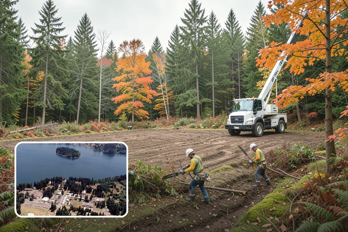 Right-of-way clearing in Lakewood, Pierce County, WA - Improves access and usability of a site