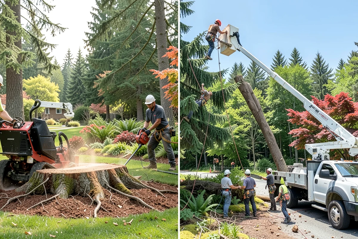 Right-of-way clearing in Lakewood, Pierce County, WA - Assess the site and mark features to protect