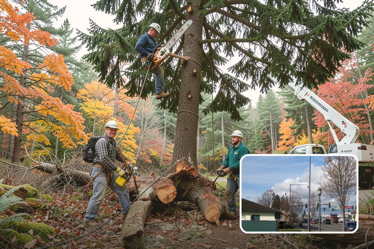 Right-of-way clearing in Marysville, Snohomish County, WA - Improves access and usability of a site