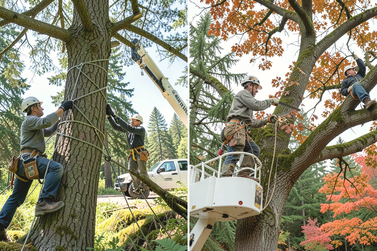 Right-of-way clearing in Mukilteo, Snohomish County, WA - Assess the site and mark features to protect