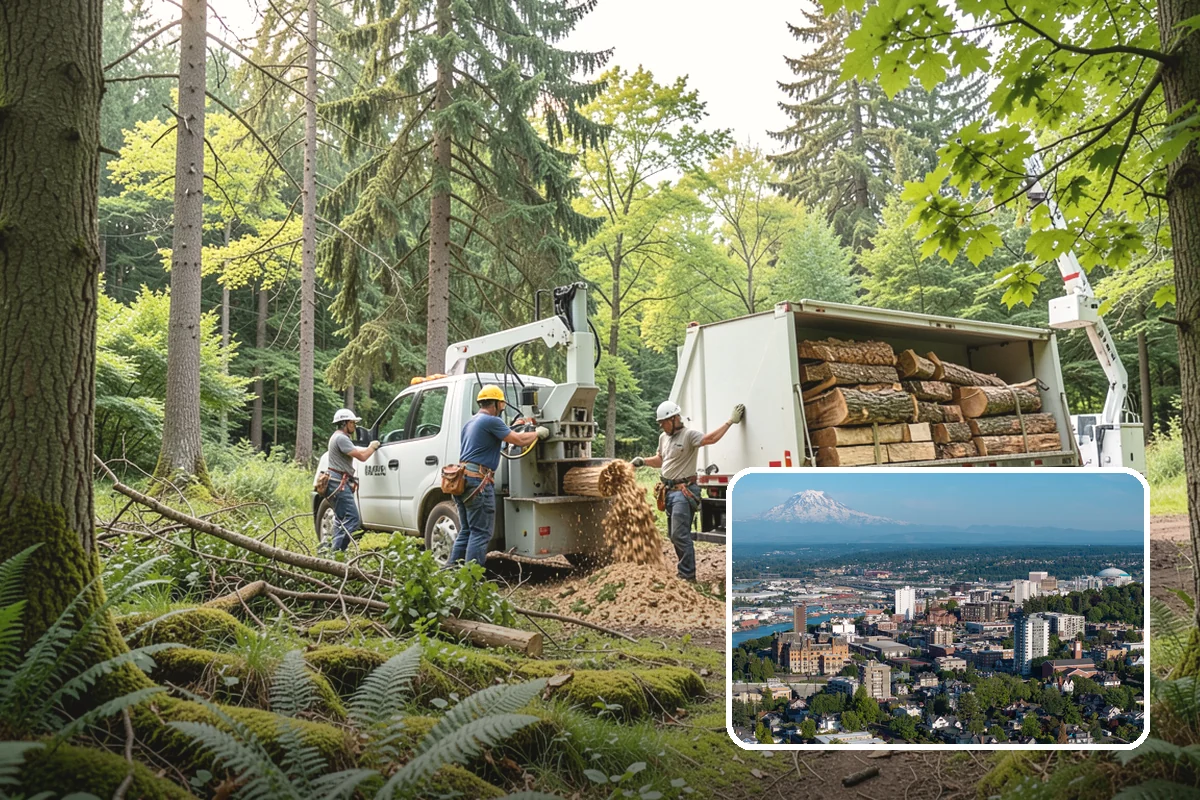 Right-of-way clearing in Tacoma, Pierce County, WA - Improves access and usability of a site