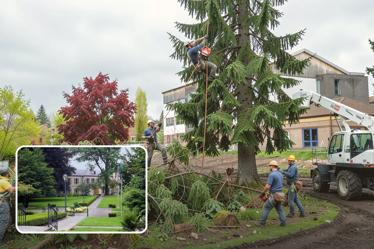 Right-of-way clearing in Woodinville, King County, WA - Improves access and usability of a site