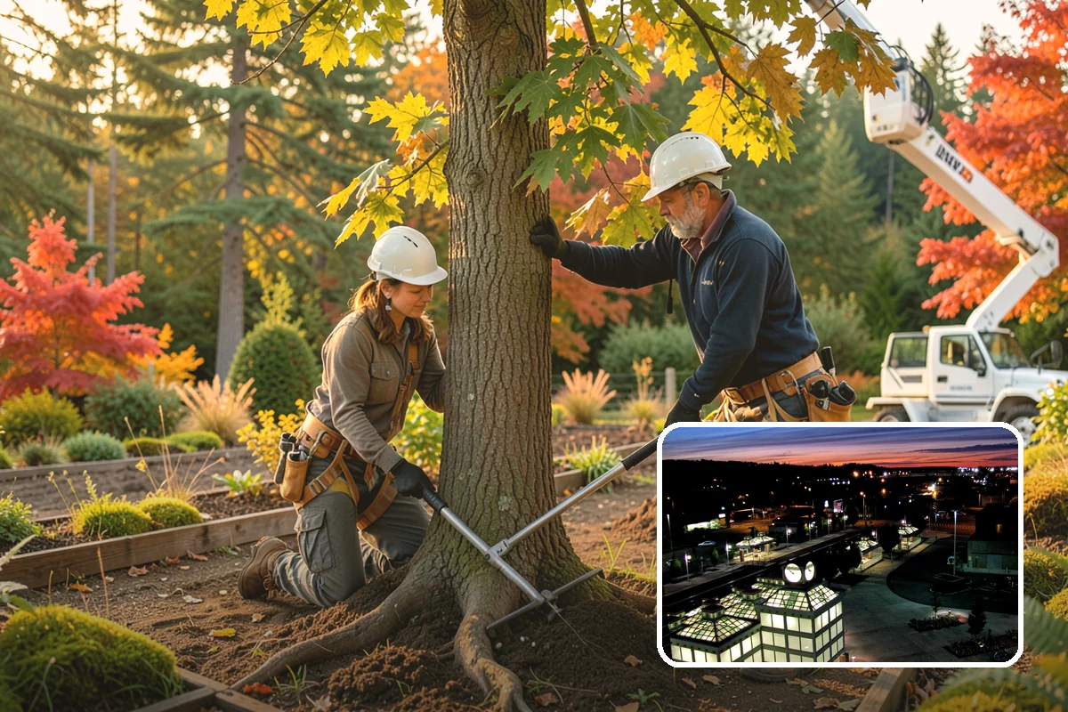 Roof clearance pruning in Auburn, King County, WA - Improves tree structure, health, and appearance
