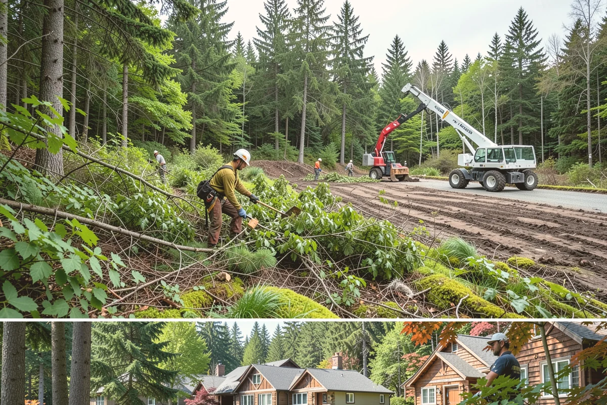 Roof clearance pruning in Edgewood, Pierce County, WA - Work should be scheduled during dormant seasons to minimize stress from over-pruning while adhering to specific timing...