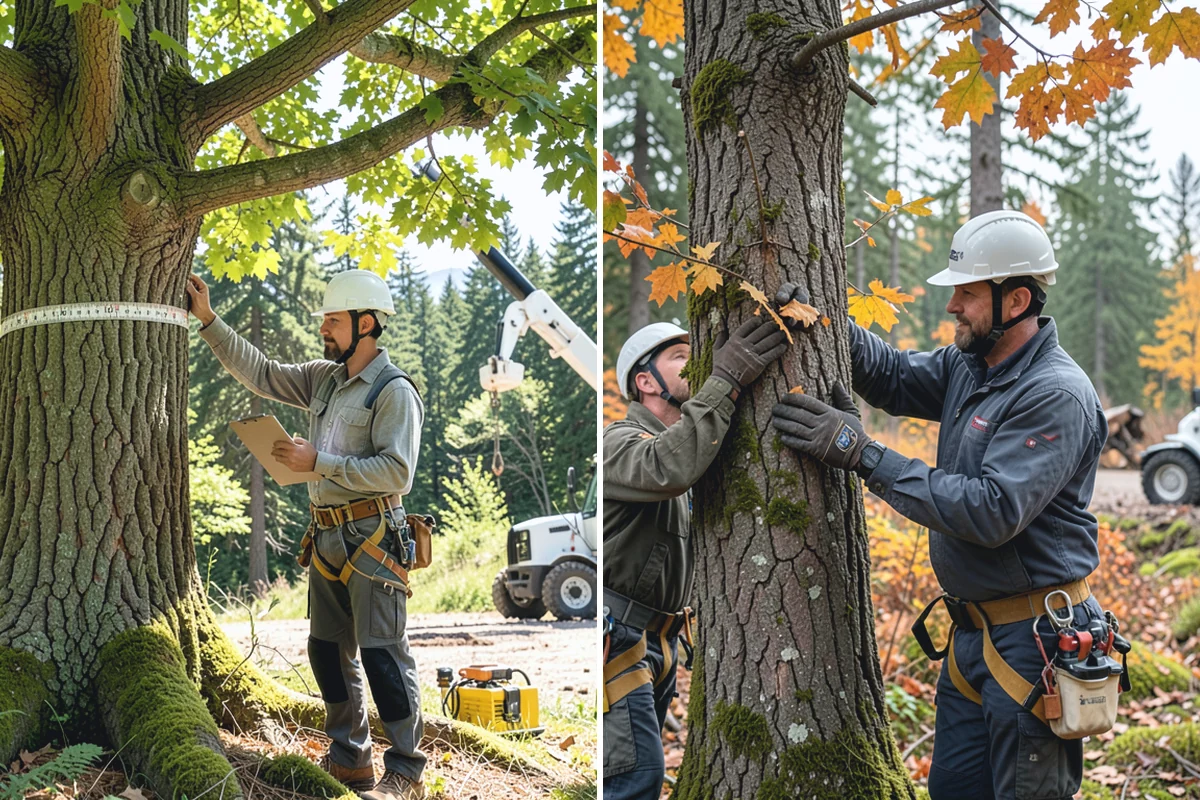 Roof clearance pruning in Gold Bar, Snohomish County, WA - Assess canopy condition and pruning objectives