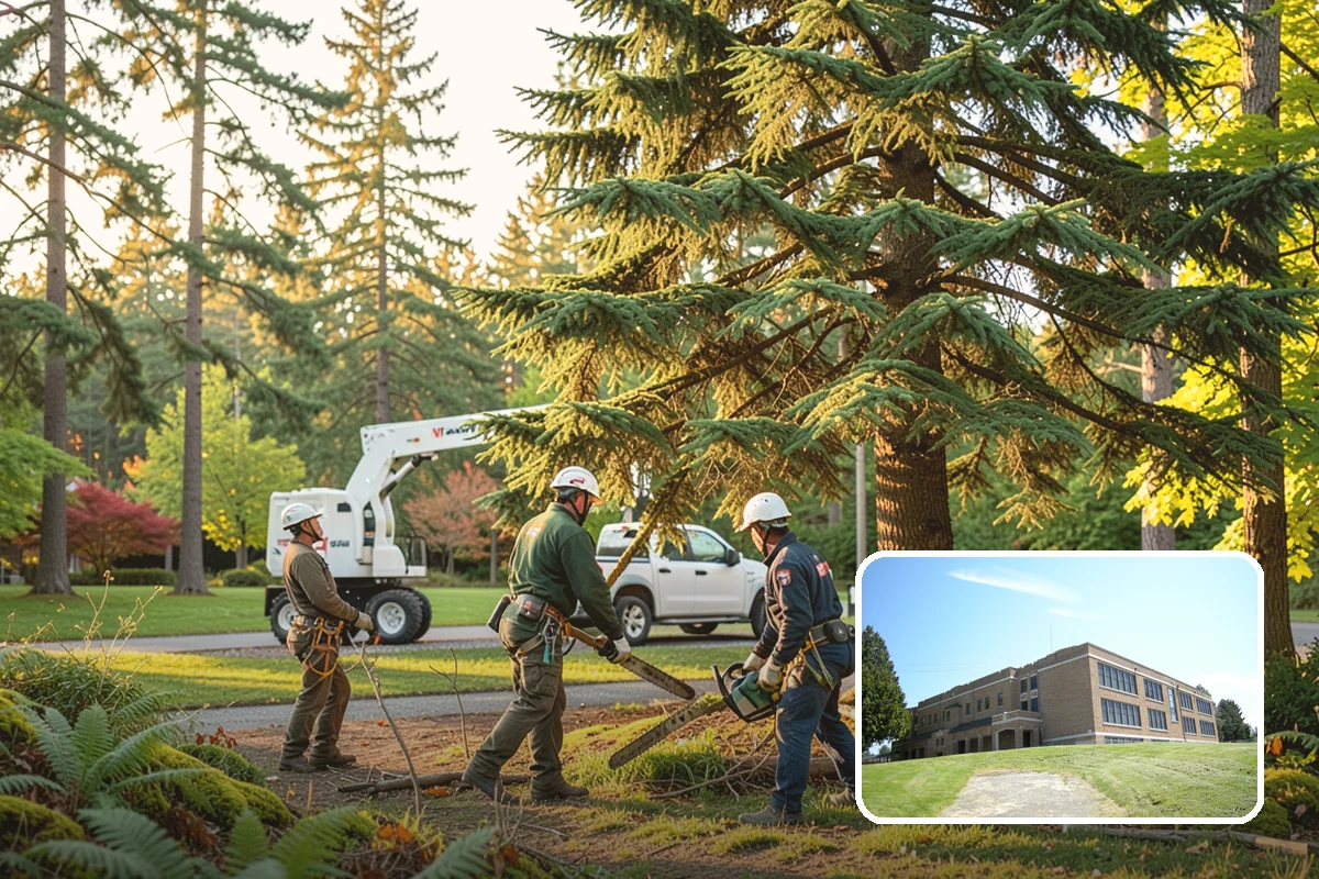 Roof clearance pruning in Maple Valley, King County, WA - Improves tree structure, health, and appearance