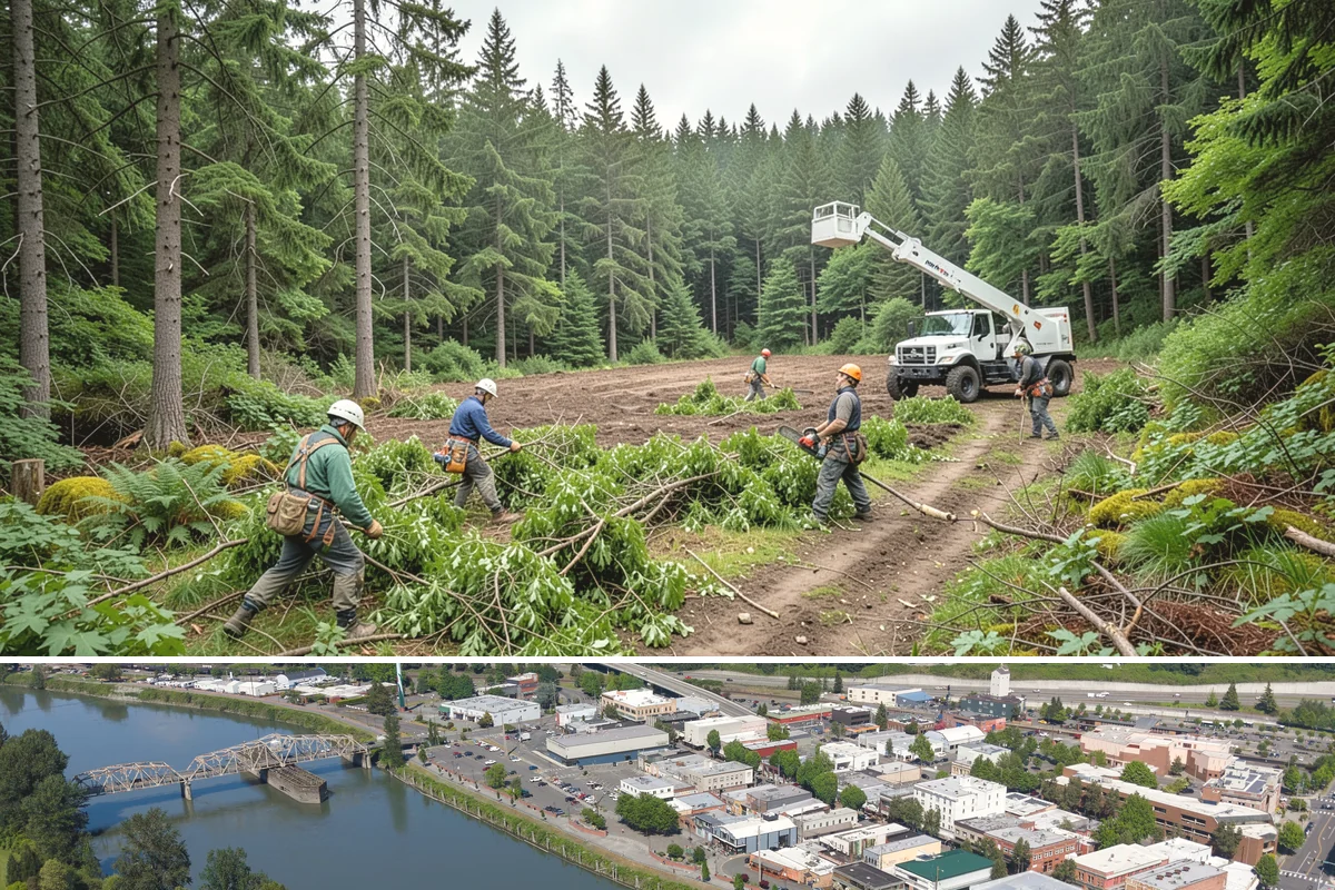Roof clearance pruning in Mount Vernon, Skagit County, WA - Work should be scheduled during dormant seasons to minimize stress from over-pruning while adhering to specific timing...