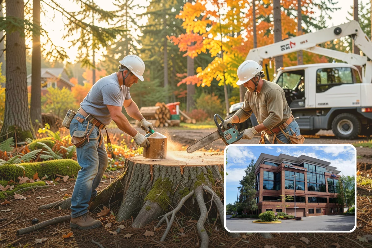 Roof clearance pruning in Mountlake Terrace, Snohomish County, WA - Improves tree structure, health, and appearance