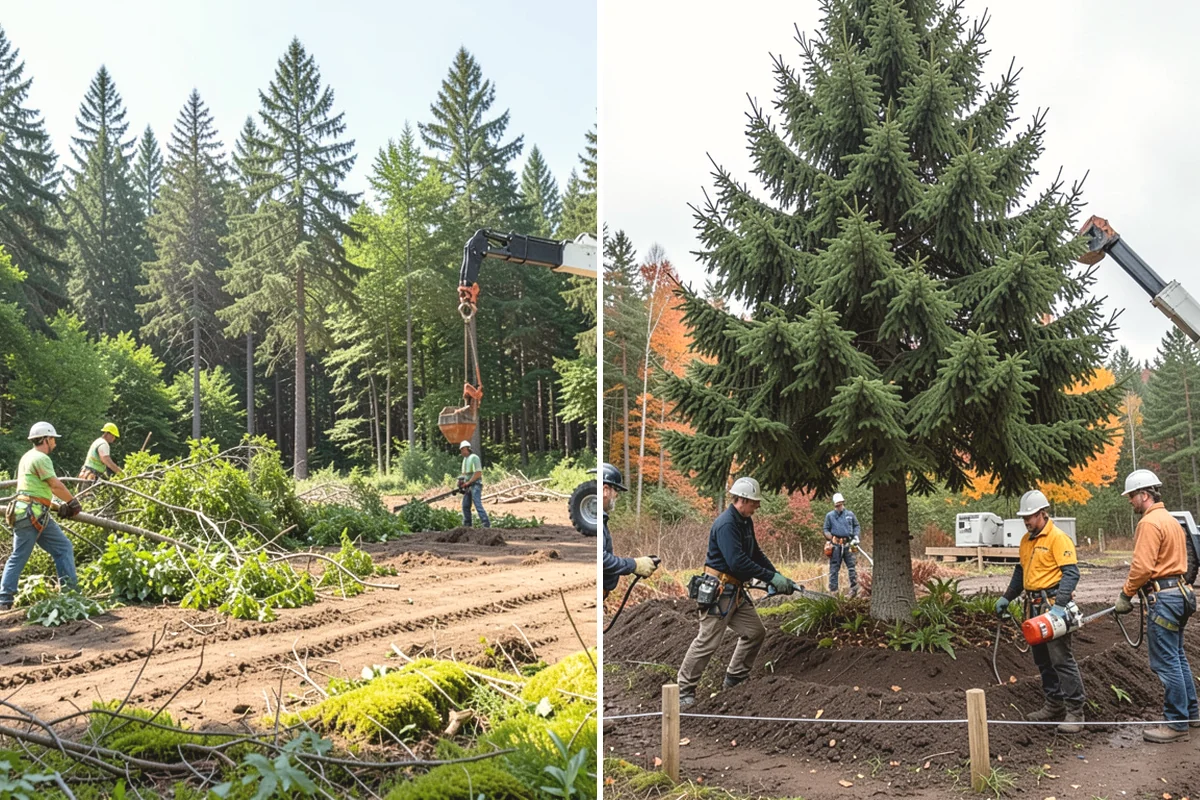 Roof clearance pruning in Mukilteo, Snohomish County, WA - Assess canopy condition and pruning objectives
