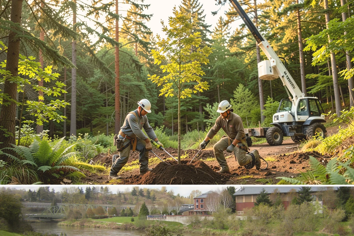 Roof clearance pruning in Tukwila, King County, WA - Work should be scheduled during dormant seasons to minimize stress from over-pruning while adhering to specific timing...