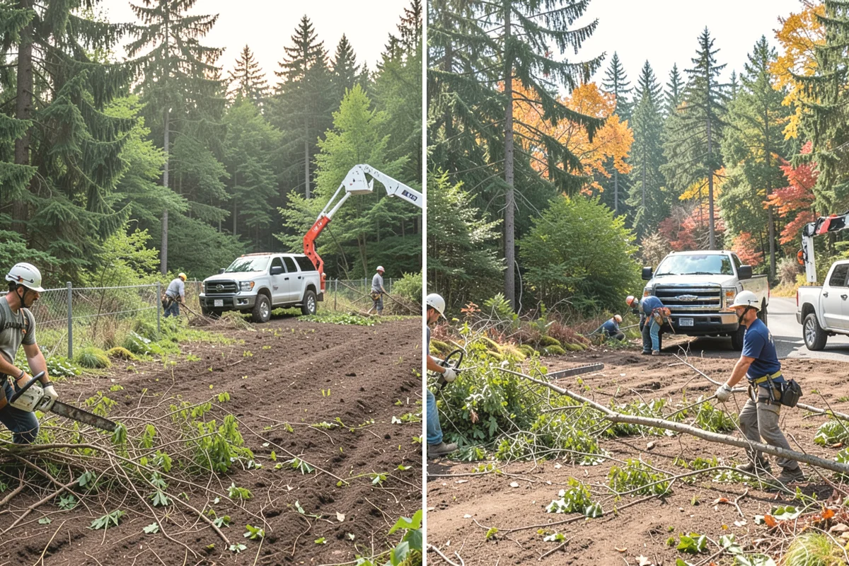 Root collar excavation in Black Diamond, King County, WA - Inspect the tree and its site