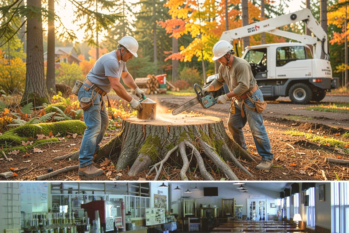 Root collar excavation in Black Diamond, King County, WA - This service can be performed year-round in the Puget Sound region but may require specialized equipment during wet seasons to...