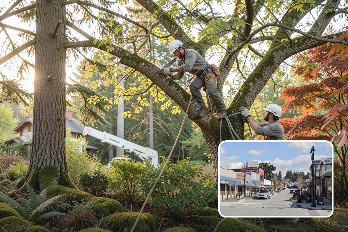 Root collar excavation in Bothell, King County, WA - Supports long-term tree health and stability