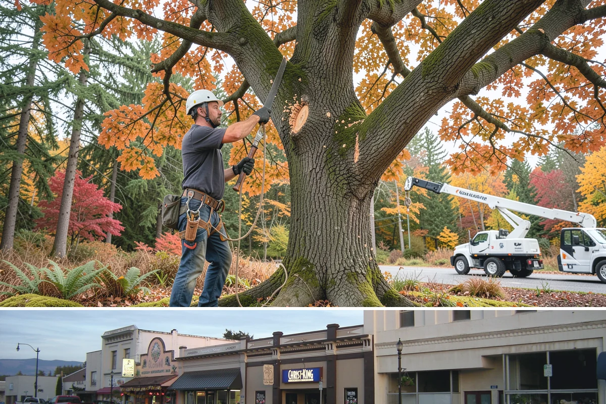 Root collar excavation in Burlington, Skagit County, WA - This service can be performed year-round in the Puget Sound region but may require specialized equipment during wet seasons to...