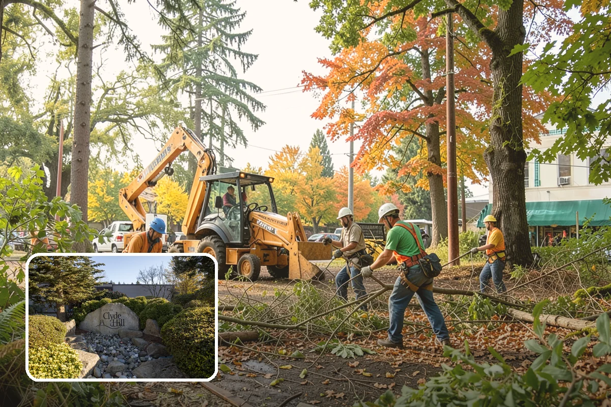 Root collar excavation in Clyde Hill, King County, WA - Supports long-term tree health and stability