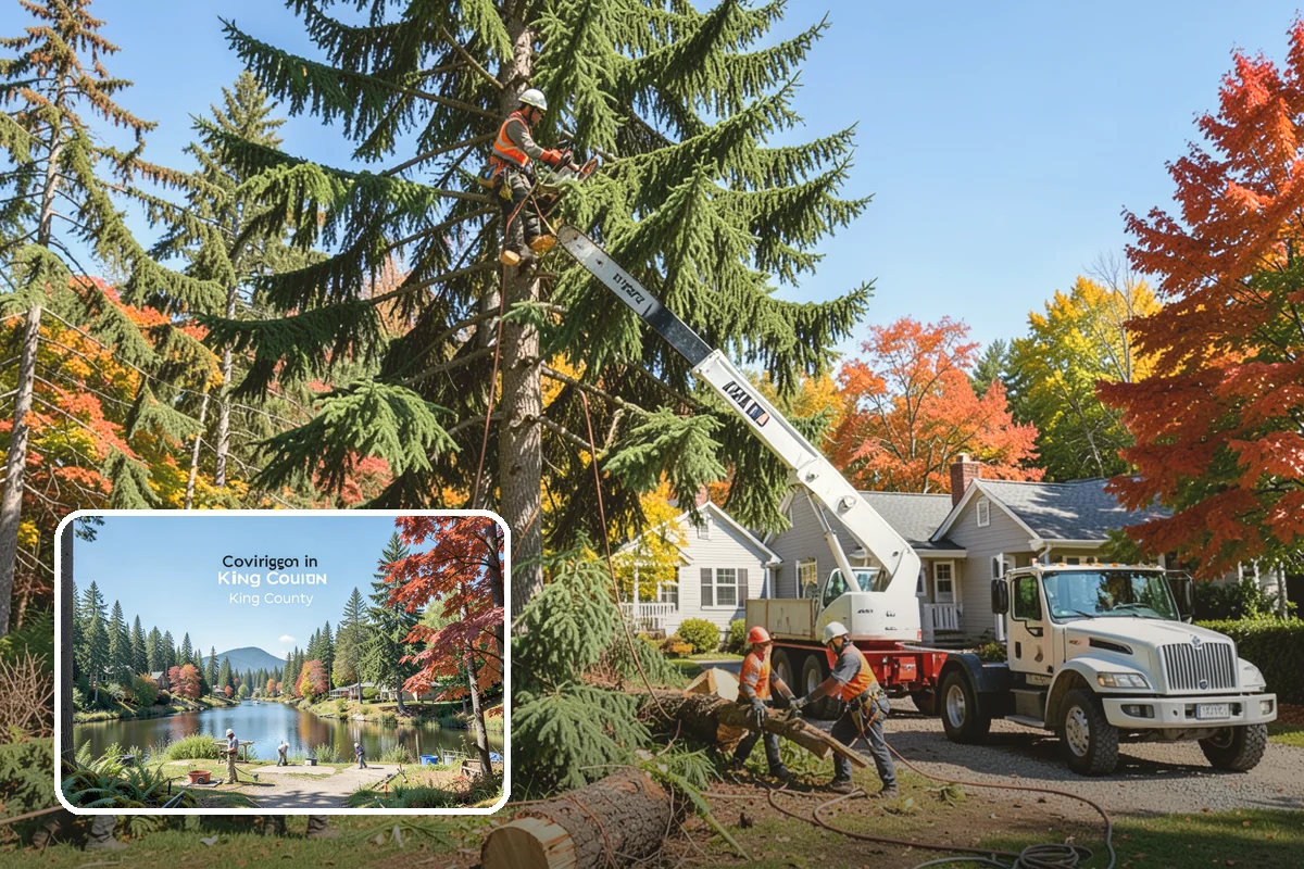Root collar excavation in Covington, King County, WA - Supports long-term tree health and stability