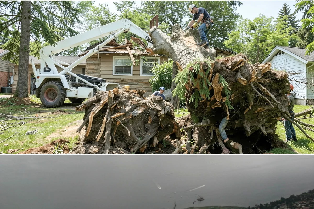 Root collar excavation in Des Moines, King County, WA - This service can be performed year-round in the Puget Sound region but may require specialized equipment during wet seasons to...