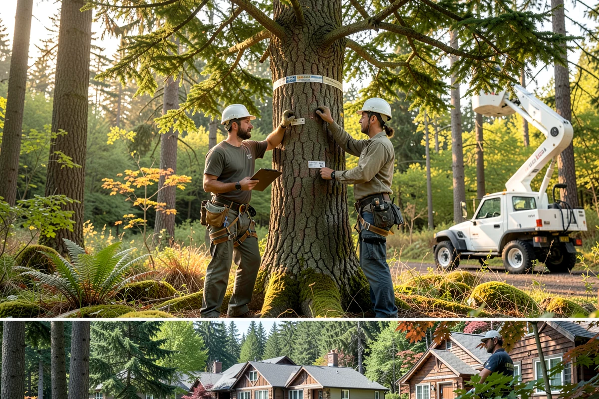 Root collar excavation in Edgewood, Pierce County, WA - This service can be performed year-round in the Puget Sound region but may require specialized equipment during wet seasons to...