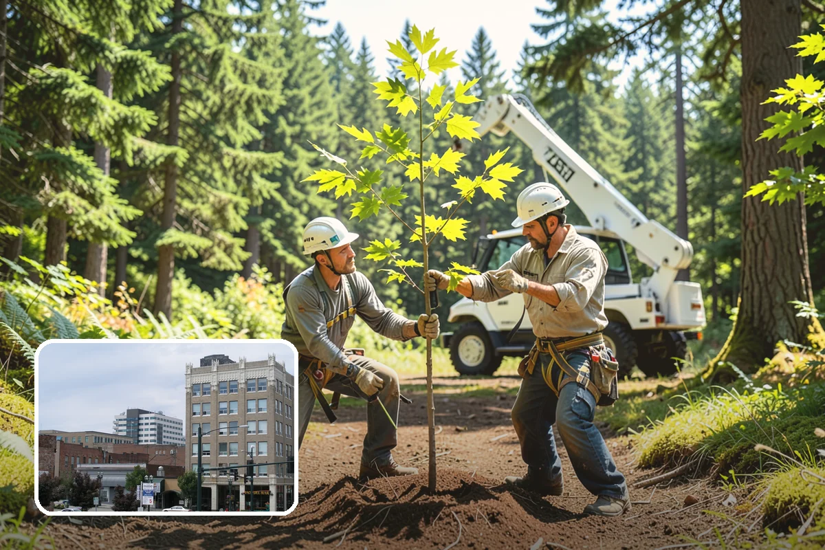 Root collar excavation in Everett, Snohomish County, WA - Supports long-term tree health and stability