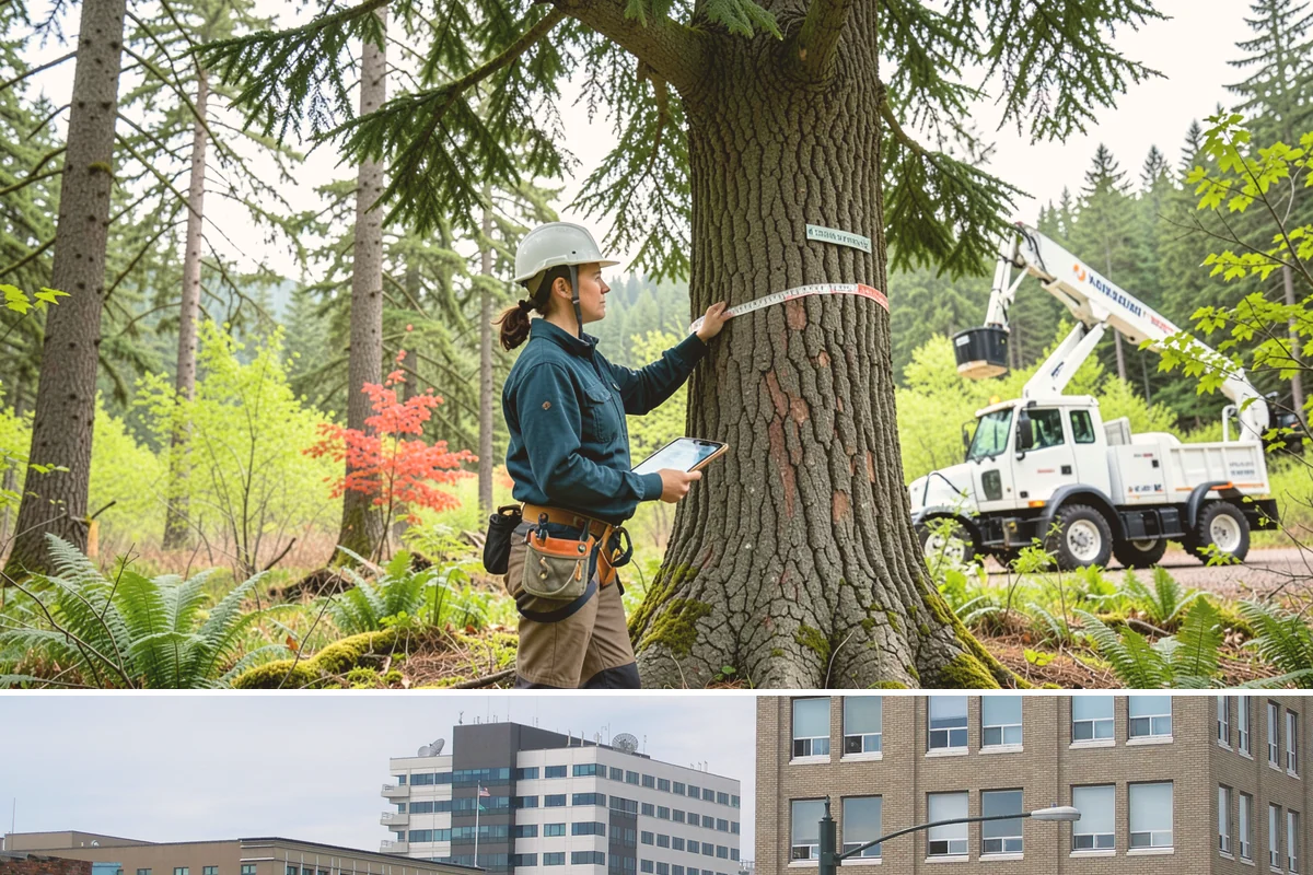 Root collar excavation in Everett, Snohomish County, WA - This service can be performed year-round in the Puget Sound region but may require specialized equipment during wet seasons to...