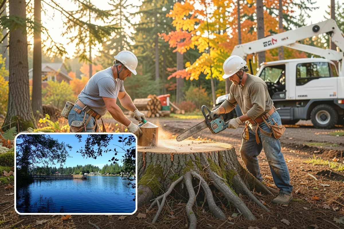 Root collar excavation in Federal Way, King County, WA - Supports long-term tree health and stability