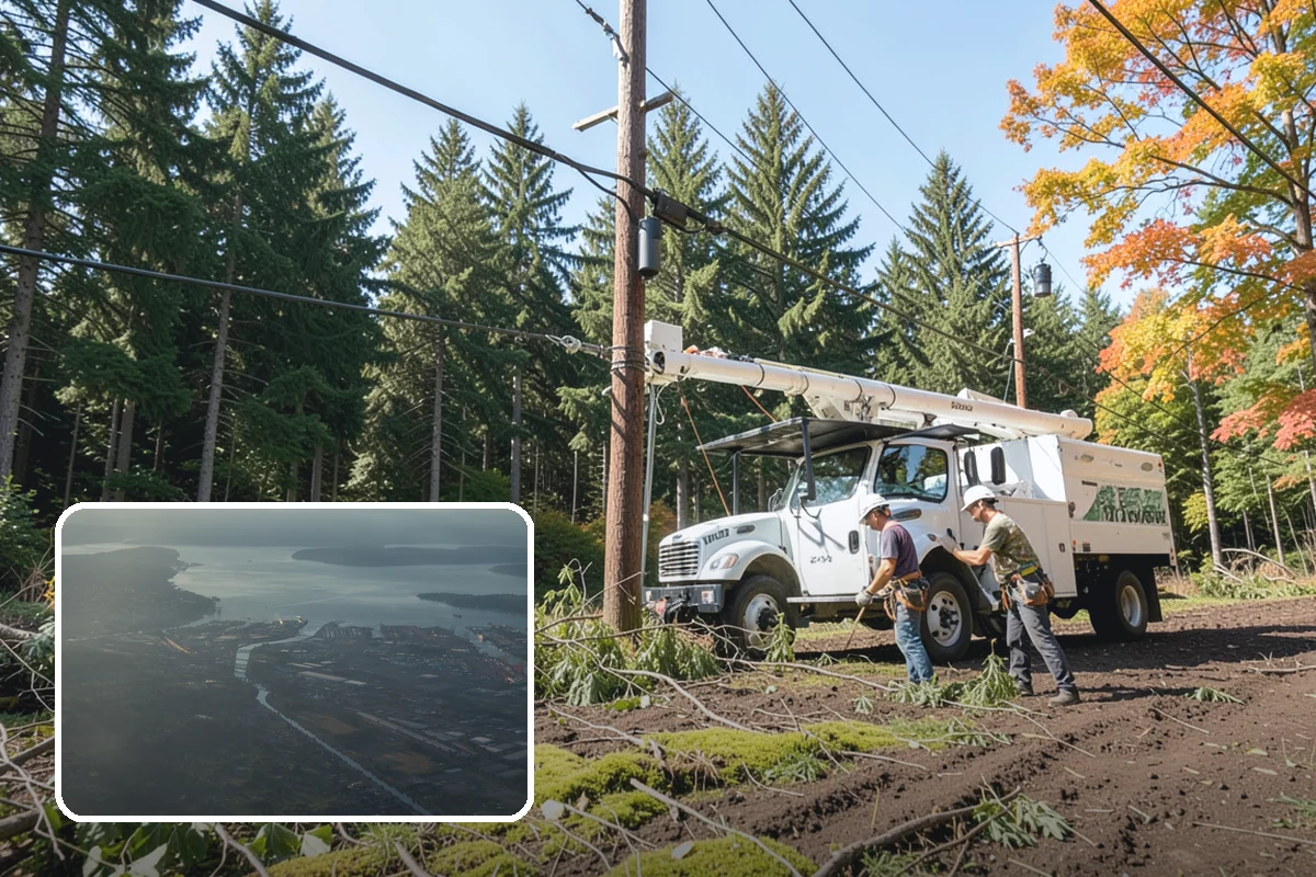 Root collar excavation in Fife, Pierce County, WA - Supports long-term tree health and stability