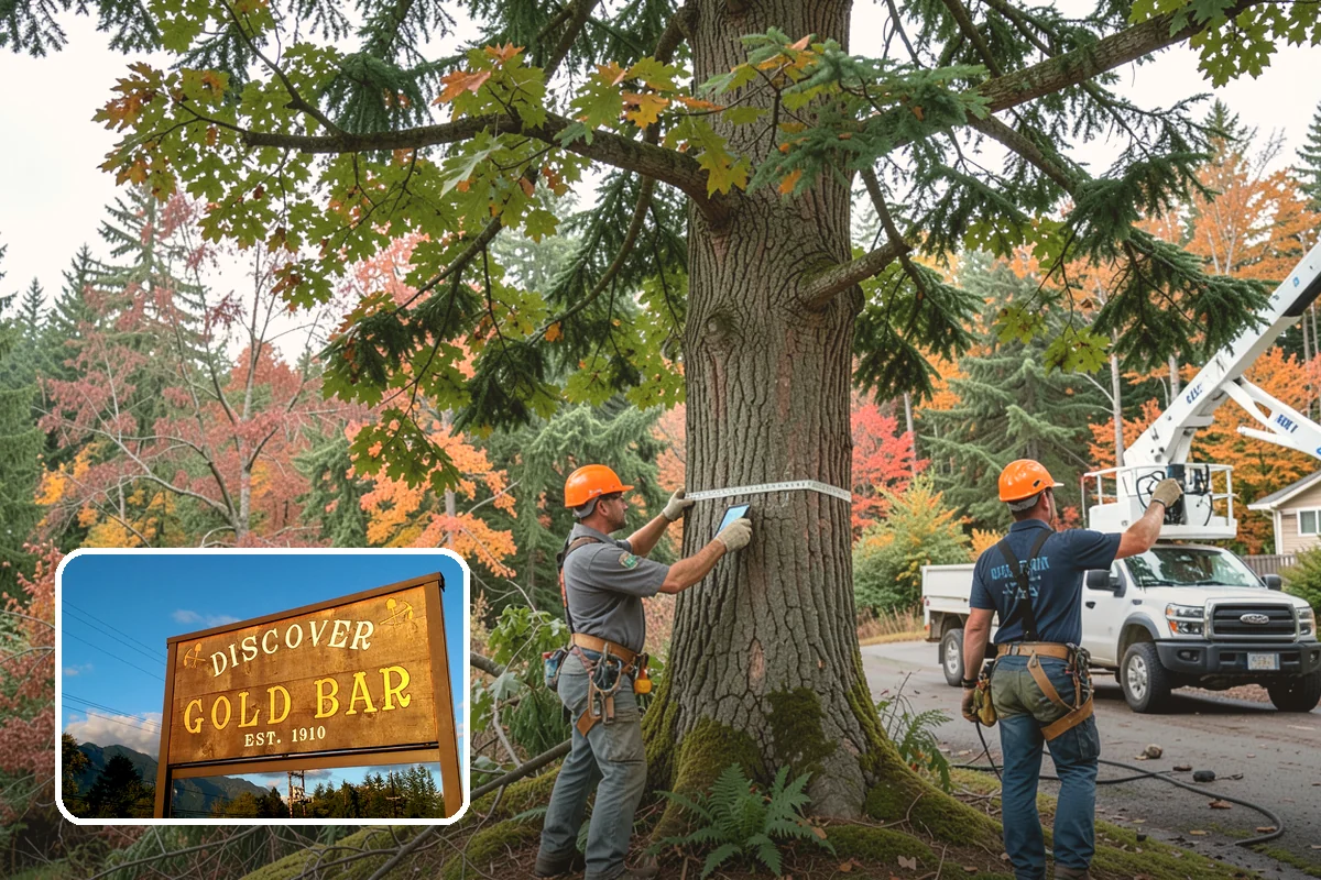 Root collar excavation in Gold Bar, Snohomish County, WA - Supports long-term tree health and stability