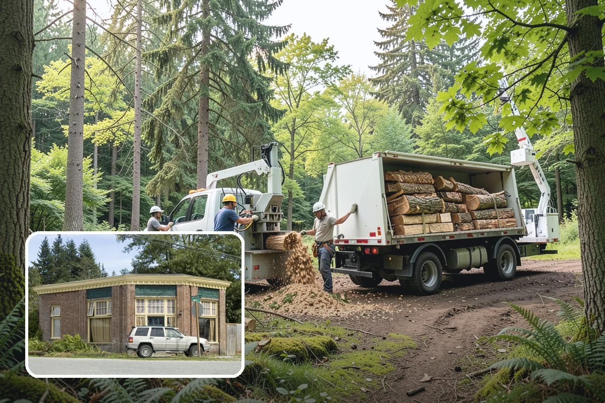 Root collar excavation in Hamilton, Skagit County, WA - Supports long-term tree health and stability
