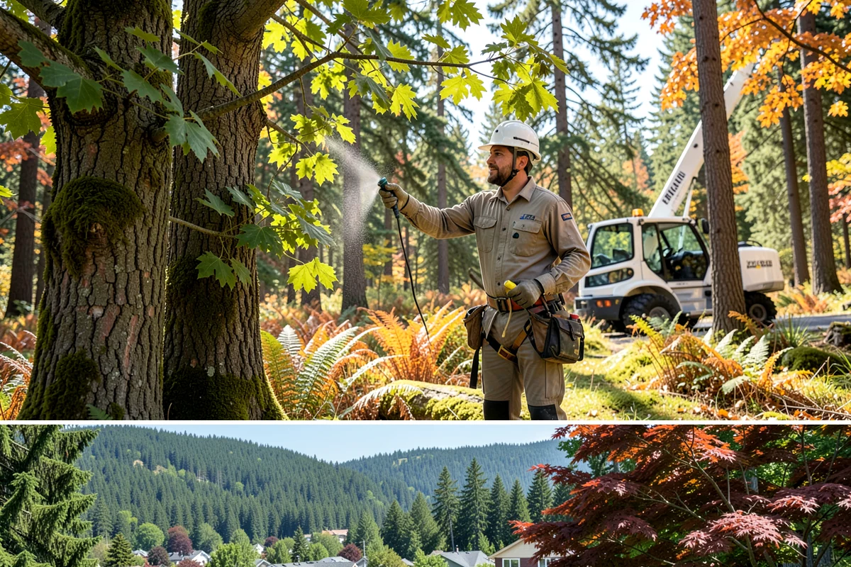 Root collar excavation in Index, Snohomish County, WA - This service can be performed year-round in the Puget Sound region but may require specialized equipment during wet seasons to...
