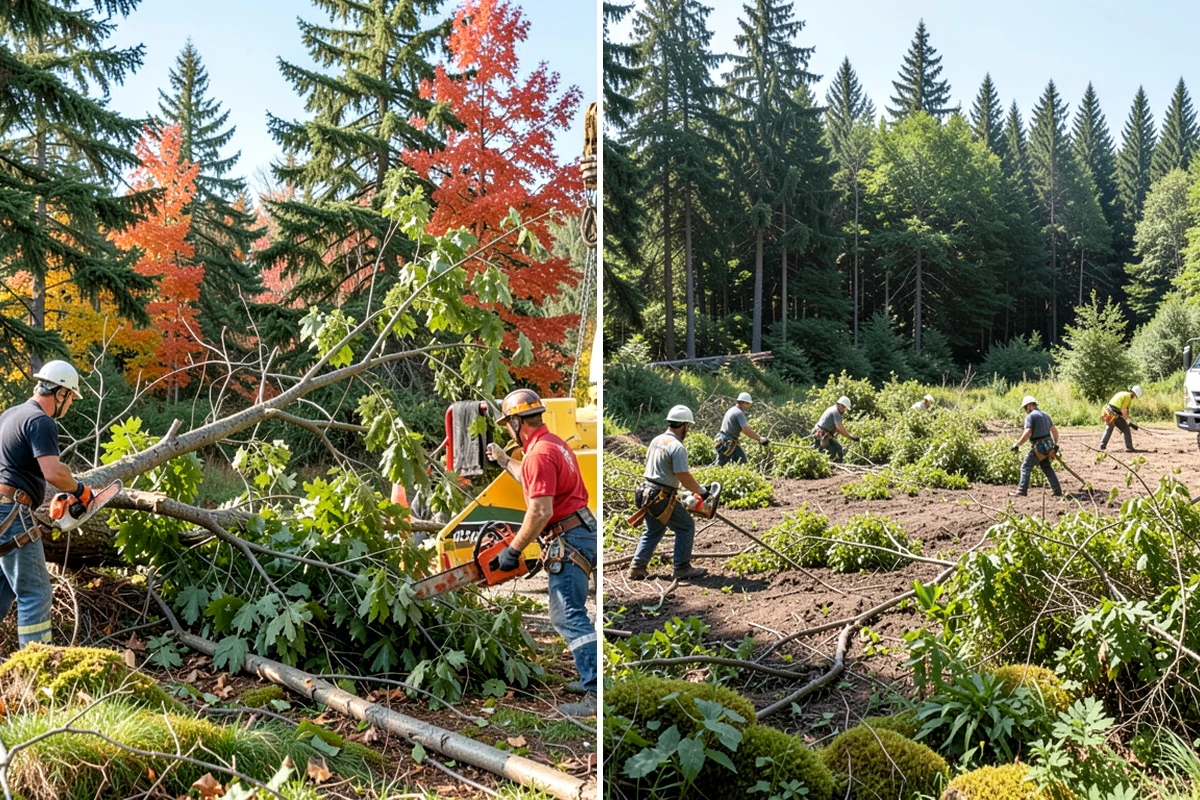 Root collar excavation in Kenmore, King County, WA - Inspect the tree and its site
