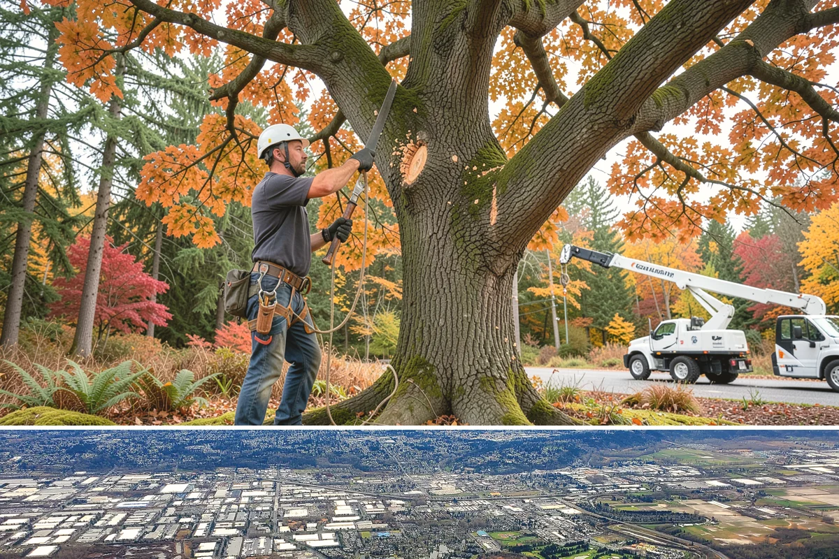 Root collar excavation in Kent, King County, WA - This service can be performed year-round in the Puget Sound region but may require specialized equipment during wet seasons to...
