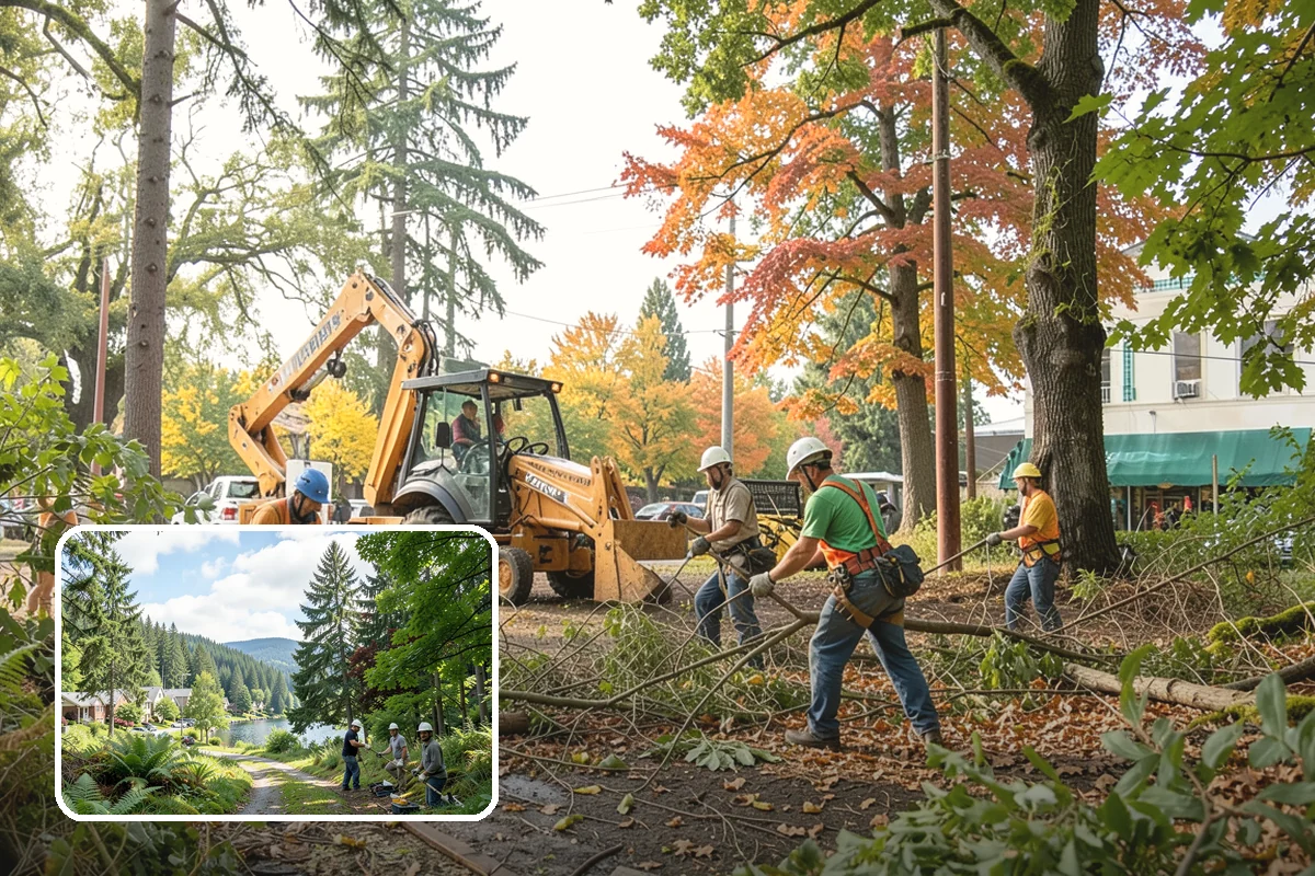 Root collar excavation in Lake Forest Park, King County, WA - Supports long-term tree health and stability