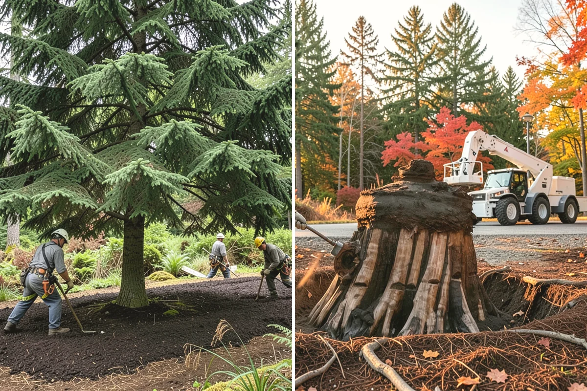 Root collar excavation in Lake Stevens, Snohomish County, WA - Inspect the tree and its site