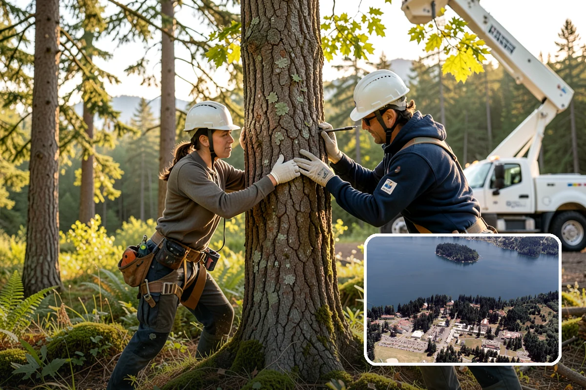 Root collar excavation in Lakewood, Pierce County, WA - Supports long-term tree health and stability