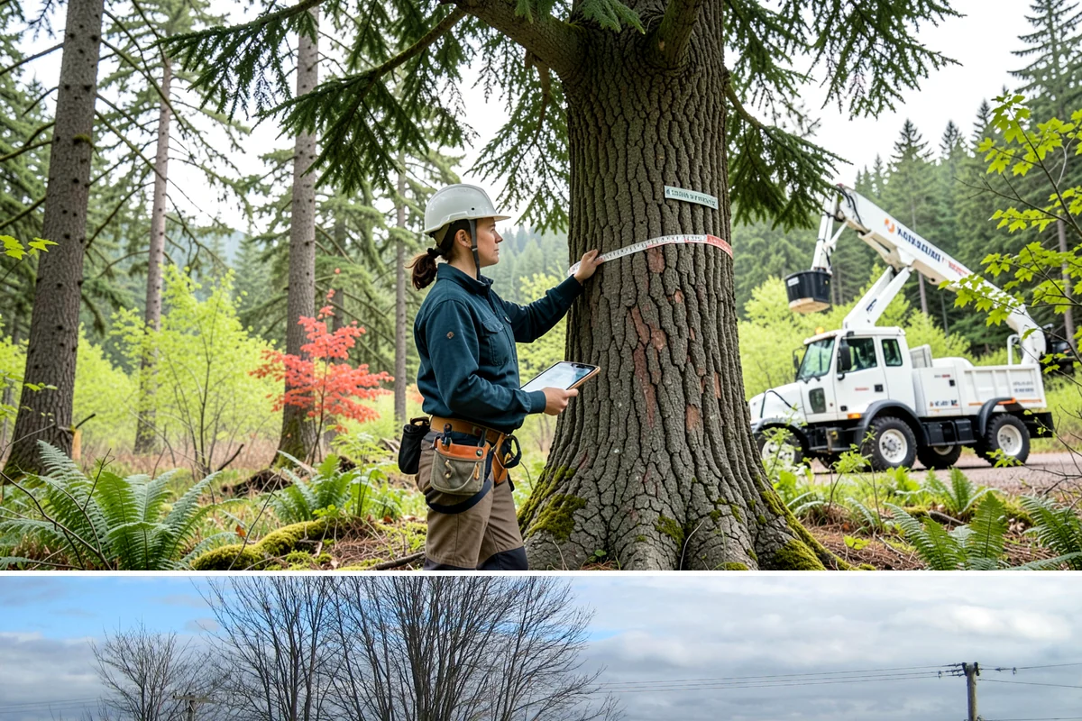 Root collar excavation in Langley, Island County, WA - This service can be performed year-round in the Puget Sound region but may require specialized equipment during wet seasons to...